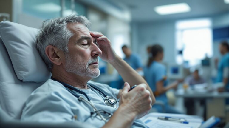 nausée fatigue mal de tete