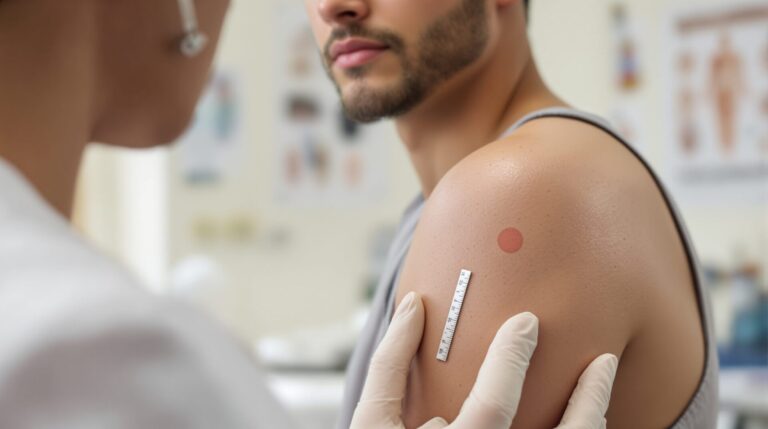 vaccin cicatrice bras