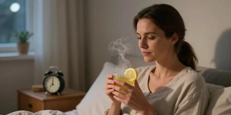 citron chaud le soir