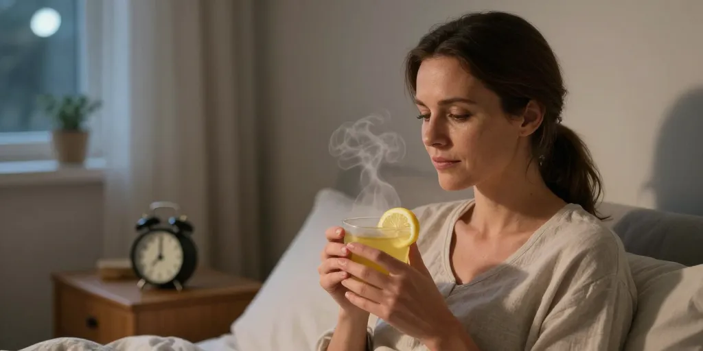 citron chaud le soir