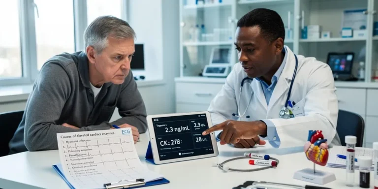 enzymes cardiaques élevées causes