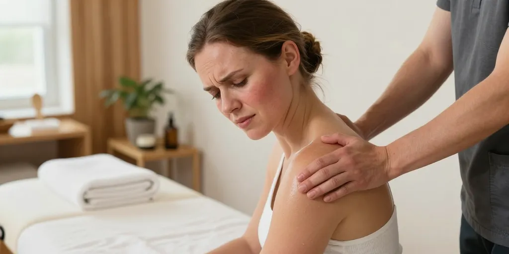 courbature apres massage